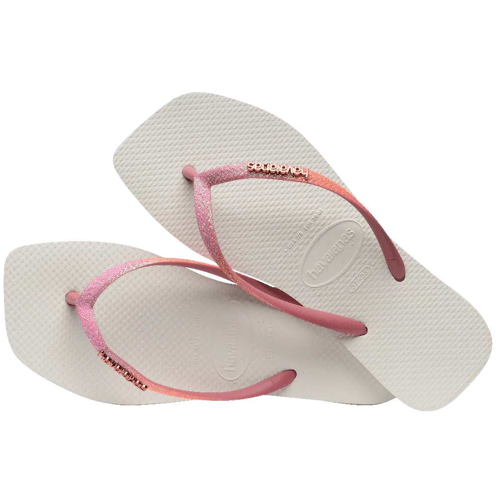 Chinelo Havaianas Slim Square Glitter Mix - Image 4