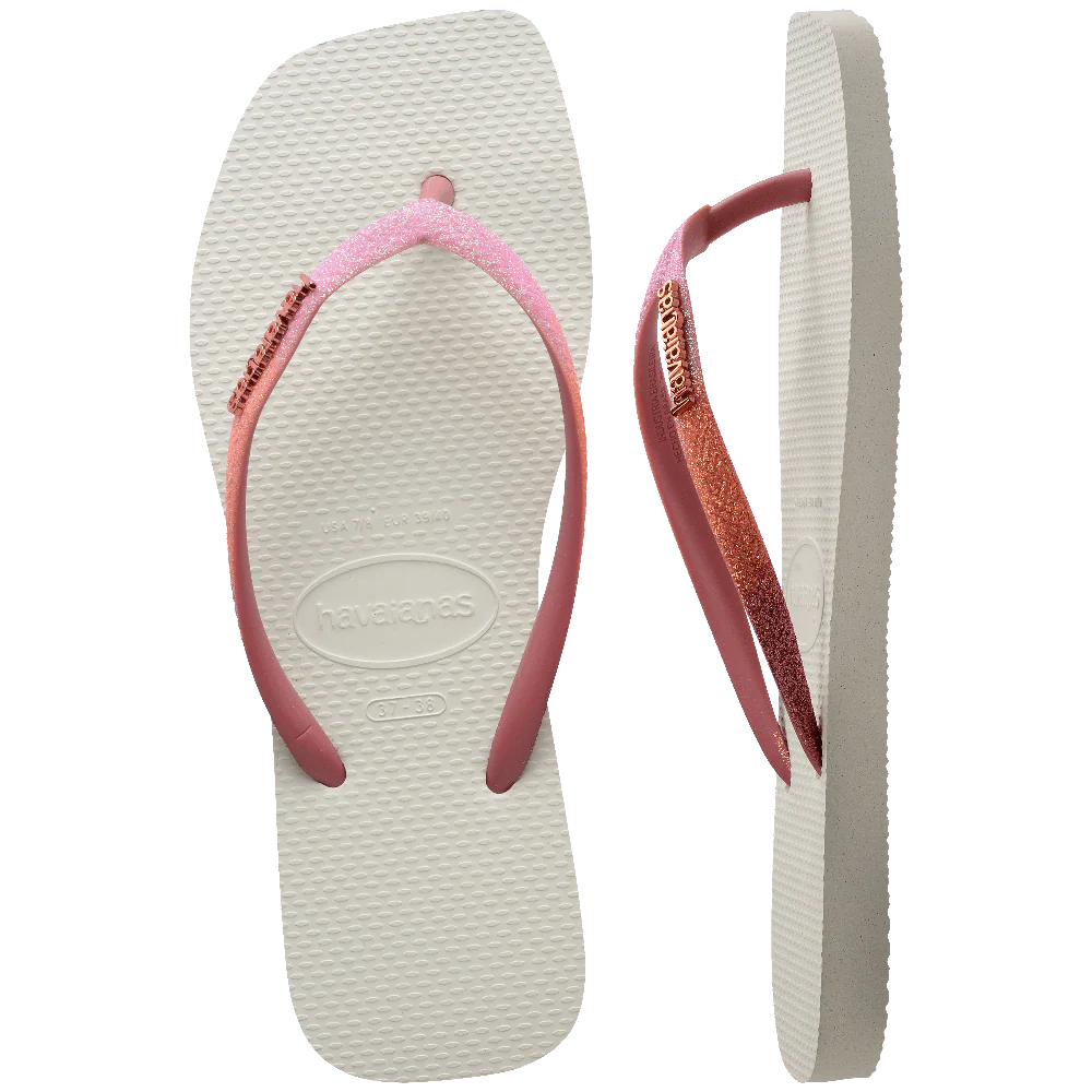 Chinelo Havaianas Slim Square Glitter Mix - Image 5