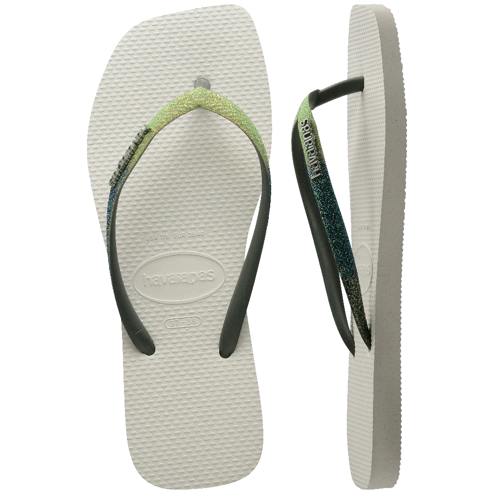 Chinelo Havaianas Slim Square Glitter Mix - Image 5